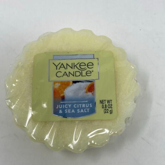 Yankee Candle Juicy Citrus & Sea Salt Wax Potpourri Tart Melt - Picture 1 of 2